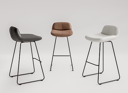 Modern Bar Chair 3d model