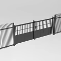 Heavy Duty Industrial Equipment Metal Security Gate Fence With Durable Steel Construction