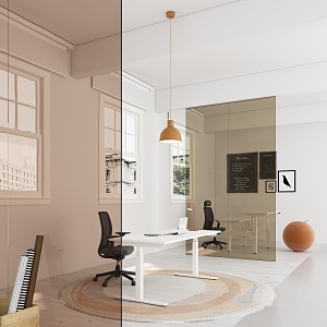 The Modern Office 3d model