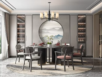 New Chinese Restaurant 3d model