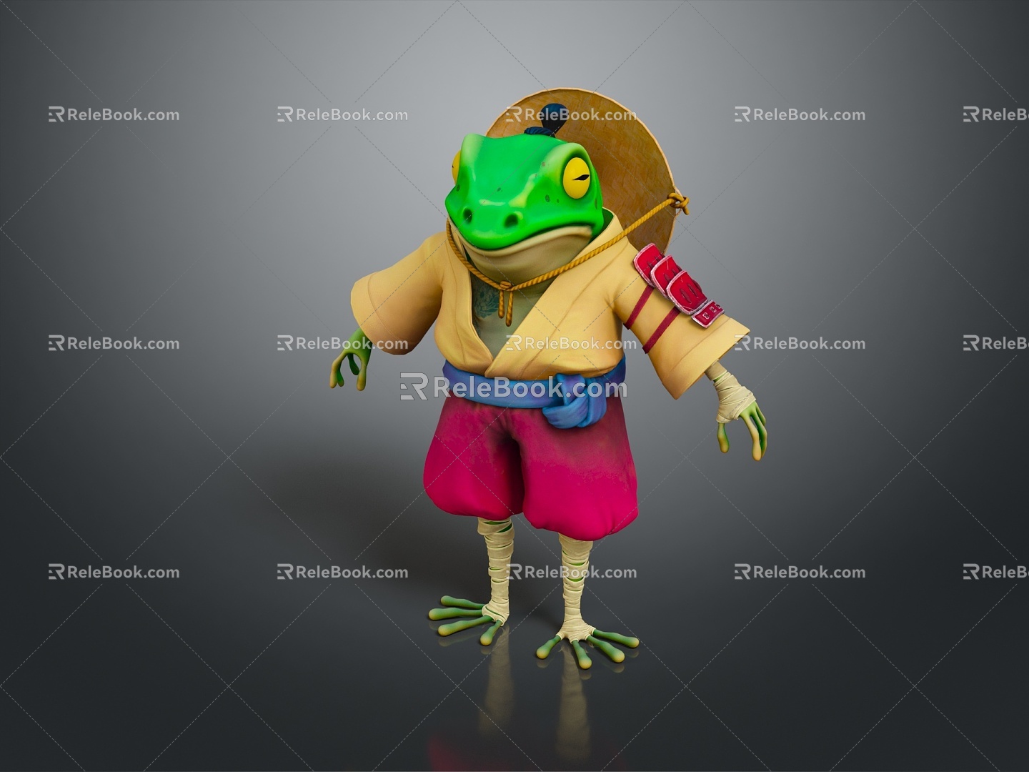 Frog Frog Frog Poison Frog Game Frog Reptile Cold Blooded Animal Reptile Reptile 3d model