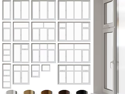 casement window 3d model