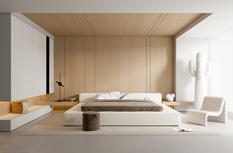 Modern Bedroom 3d model