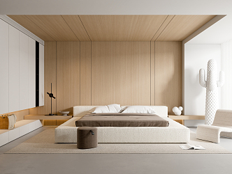 Modern Bedroom 3d model