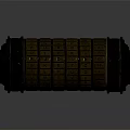 Retro cipher machine Da Vinci cipher Da Vinci cipher machine 3d model