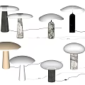 Modern Table Lamp Table Lamp Combination 3d model