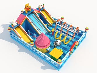 Amusement Equipment 3d model