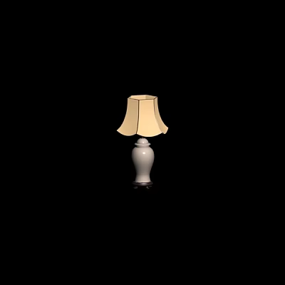 European-style table lamp 3d model European-style table lamp 3d model