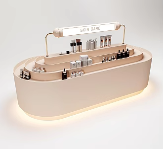 Modern Cosmetics Nakajima Booth 3d model