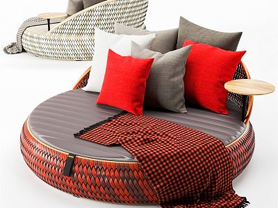 Modern Single Sofa Italian Round Casual Sofa Round Sofa Round Recliner Outdoor Recliner Outdoor Sofa Casual Sofa model