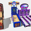 Modern game arcade 3d model