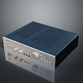 Pioneer Black and Silver Rectangular Computer Accessory with Top Heat Vents and Front Panel Knobs