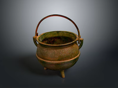 Camping Pot Outdoor Pot Soup Pot Portable Pot Cooking Pot Cooking Pot Cooking Pot Cooking Pot Kitchenware 3d model