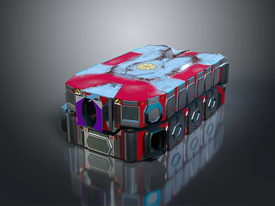 Sci-fi Items Sci-fi Components High-tech Components Sci-fi Equipment Sci-fi Scene Sci-fi Environment Game Scene 3d model