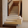 Modern Stairs 3d model