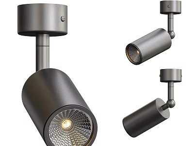 Modern Downlights And Spotlights With Sleek Design For Home Lighting Fixtures 3d model