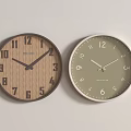 modern wall clock combination clock wall clock 3d model
