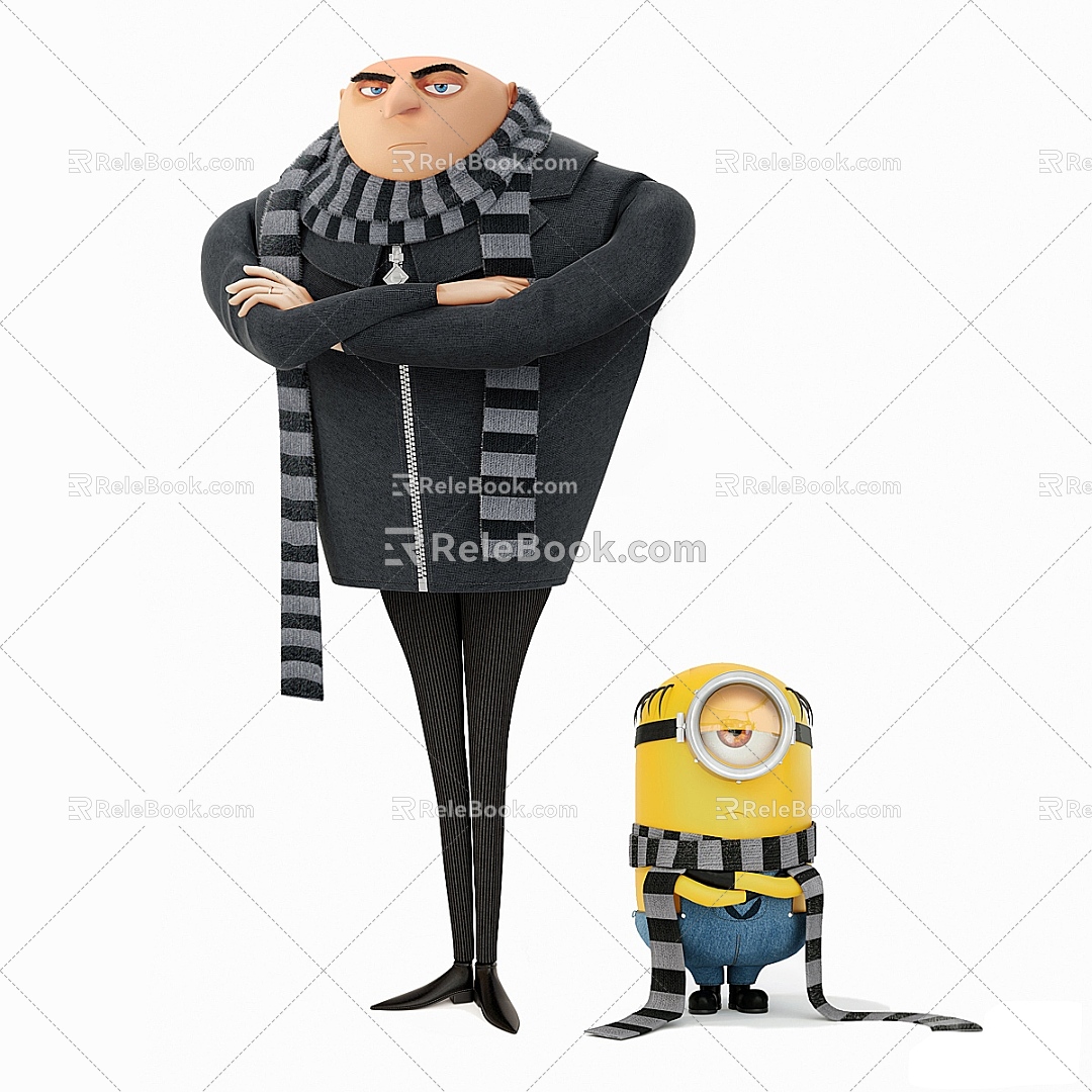 Despicable Me Minions 3d model