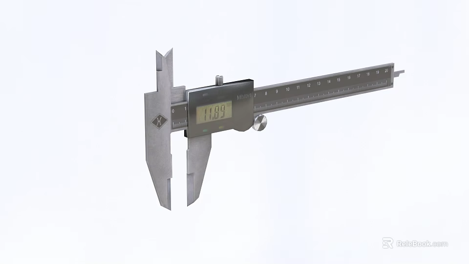 High Quality Hardware Tools Digital Caliper with Accurate Measuring 3d model 