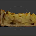 Golden Baked Apple Pie With Flaky Crust And Caramelized Apples