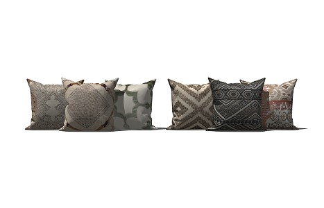 Modern pillow 3d model