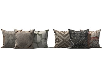 Modern pillow 3d model