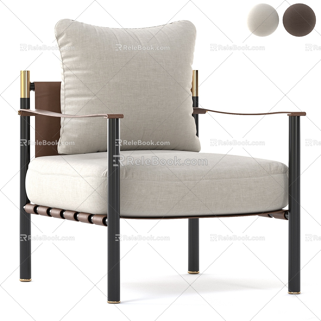 Leisure Chair Chair Leisure Chair Armchair Single Chair Sofa Chair Chair Stool Chair Simple 3d model