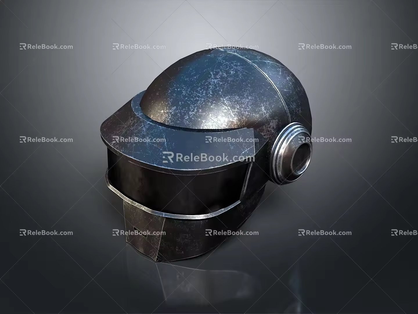 Sci-Fi Helmet Alien Helmet-Helmet High Tech Helmet Game Helmet 3d model
