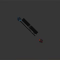 Modern game machine electronic chicken palm game machine 3d model