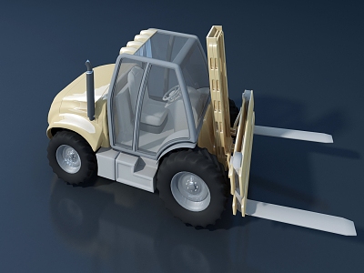 Forklift 3d model