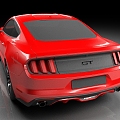 Ford Mustang 2015 Car Car Luxury Car Racing sports car 3d model