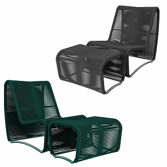 Seat Leisure Chair Single Chair Recliner Outdoor Chair 3d model