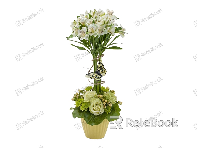 plant potted flower model