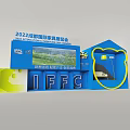 Chengdu International Furniture Fair 2022 IFFC Exhibition Booth Display With Model Figure