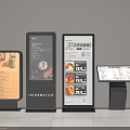 Commercial Digital Signage Equipment With Information Displays Menu Boards And Touchscreen Panels
