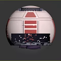 Sci-fi robot games little companion robot character 3d model
