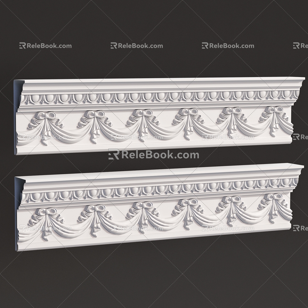 Gypsum line 3d model