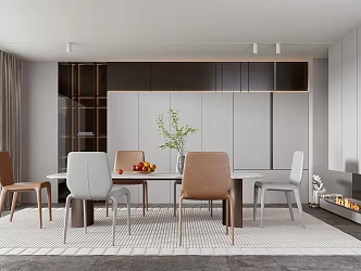 Modern Restaurant 3d model
