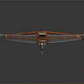 Crossbow Mechanical Crossbow Shift Bow and Arrow Shoot Far Equipment Weapons High-tech Crossbow 3d model