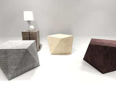 Modern Stool 3d model
