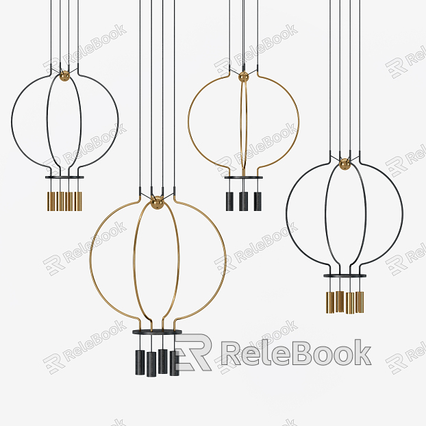 New Chinese Chandelier Metal Wire Chandelier model