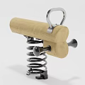 Sturdy Garden Wooden Clamp With Metal Spring For Plant Support