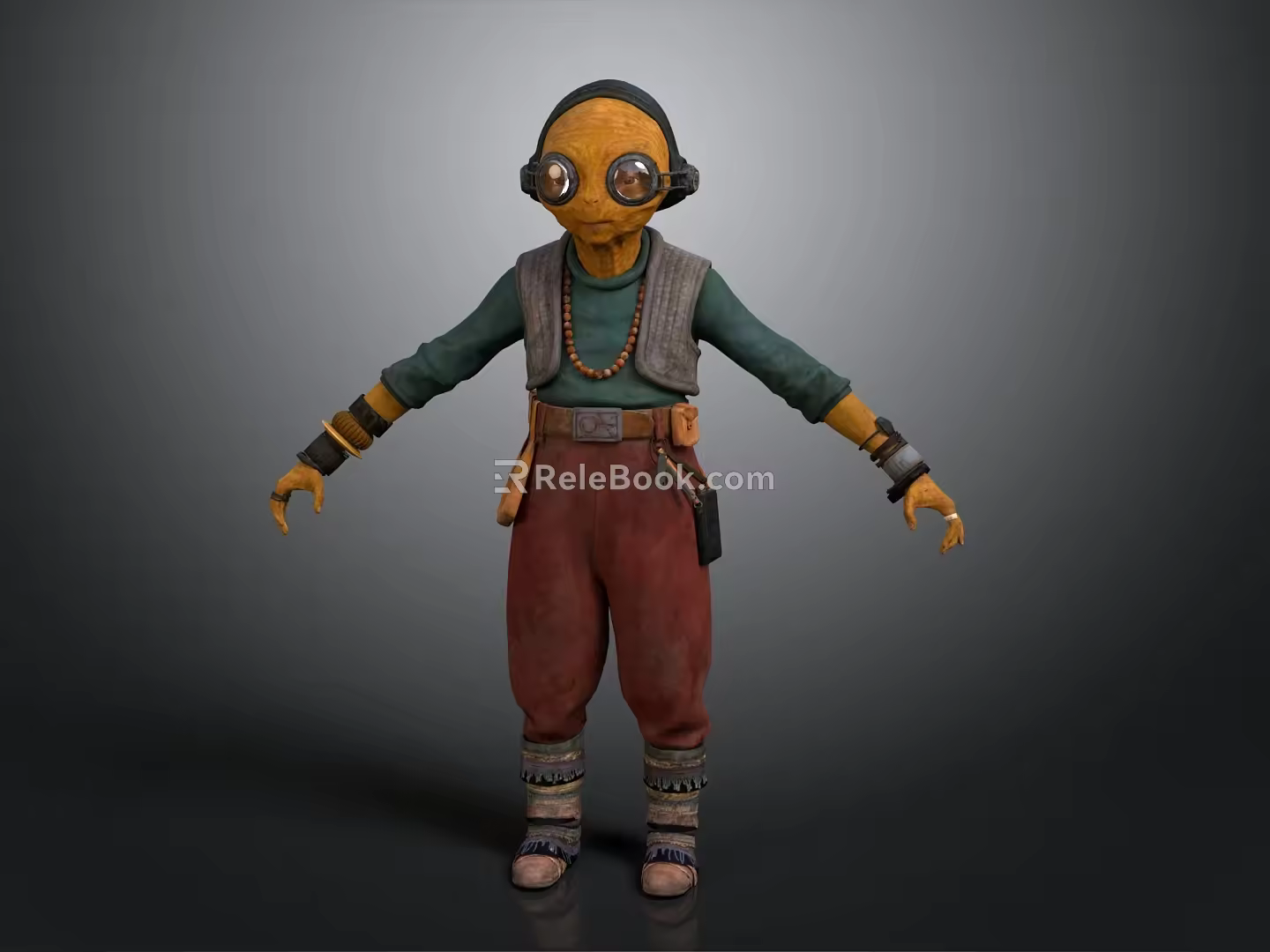 Star Wars Characters Alien Characters Alien Characters Star Wars Characters Granny Old Man Characters 3d model