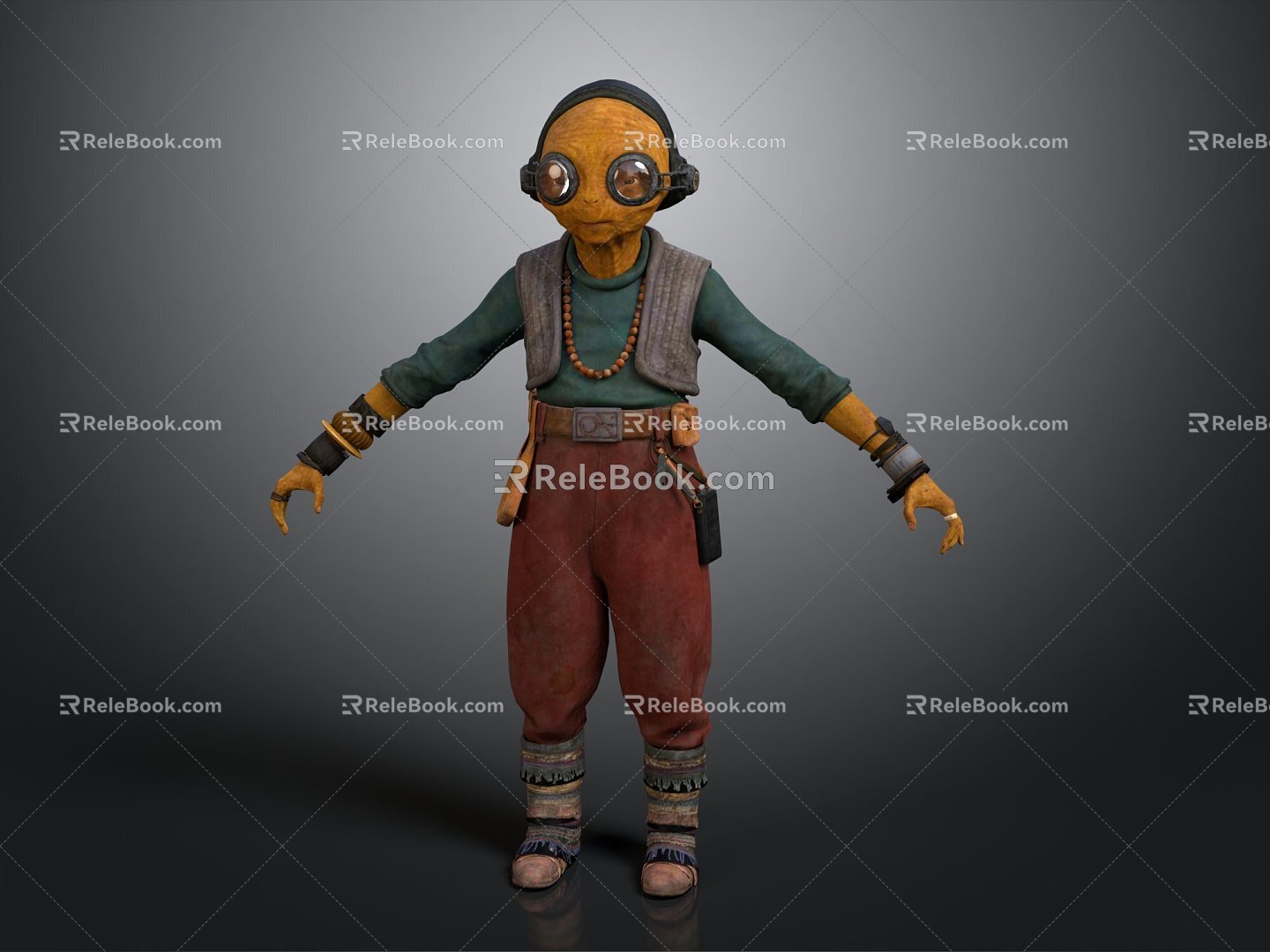 Star Wars Characters Alien Characters Alien Characters Star Wars Characters Granny Old Man Characters 3d model