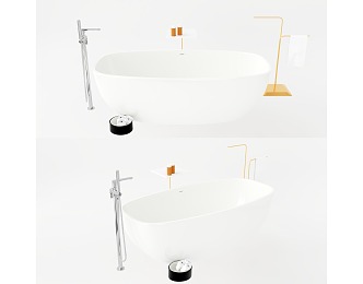 Modern Bathtub 3d model