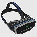 SISTEMA VR Headset With Modern Design Comfortable Strap And Blue Accents
