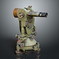 Industrial LOFT Microscope Magnifier Experimental Equipment Physical Equipment 3d model