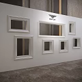 Bentley Interactive Area With Modern Design Display Shelves Armchairs And Coffee Table