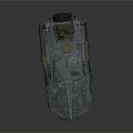 INDUSTRIAL LOFT TANK TANK VEHICLES MILITARY VEHICLES 3d model