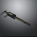 High Precision Digital Caliper with Electronic Display for Industrial Measurement Applications